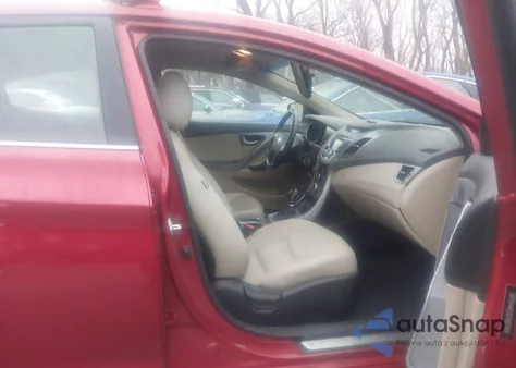 2014 Hyundai Elantra Limited из США, поврежденный, VIN 5NPDH4AE9EH487804